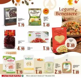 Volantino Interspar Pagina 3: Pennella Zafaran' Peperoni Secchi €4,99, Polpa di pomodoro Despar €1,39