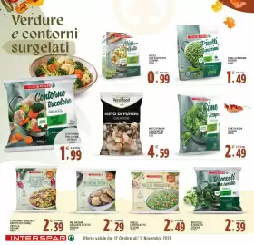 Volantino Interspar Pagina 8: Misto di funghi con porcini Versilfood €4,59, Cime di Rapa Despar €2,49