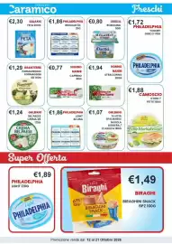 Volantino Caramico Pagina 11: Galbani Santa Lucia Nuvola €1,07, Caprino di latte vaccino Nonno Nanni €0,77