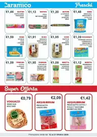 Volantino Caramico Pagina 13: Filetti di alici marinati Di Dio €1,95, Rana sfoglia velo lasagne €1,59
