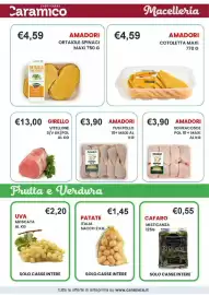 Volantino Caramico Pagina 2: Amadori fusì pollo €3,90, Girello Vitellone €13,00