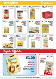 Volantino Caramico Pagina 21: Falcone Muffin al pistacchio €1,47, Baiocchi classici Mulino Bianco €3,80