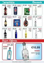 Volantino Caramico Pagina 26: Heineken birra €1,90, Vecchia Romagna €9,29