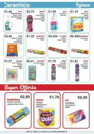 Volantino Caramico Pagina 32: Lenor perle €2,72, Domopak alluminio €1,30
