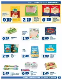 Volantino Sigma Pagina 11: Beretta prosciutto cotto a.q. €2,39, Divella pasta fresca varie trafile €0,89