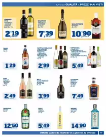 Volantino Sigma Pagina 17: Bolla cuvée première spumante extra dry €3,99, Cantina di Solopaca €2,99