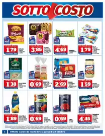 Volantino Sigma Pagina 2: Roberto Pane a fette €0,69, Algida Magnum vari gusti €3,85