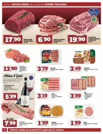 Volantino Sigma Pagina 4: Martini mini spiedini di suino €3,79, Roast beef di scottona €17,90