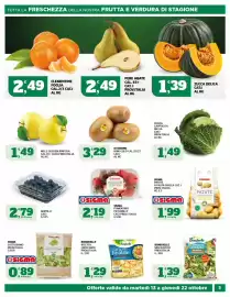 Volantino Sigma Pagina 5: Kiwi Gold €3,29, Patate a pasta gialla Sigma €1,99
