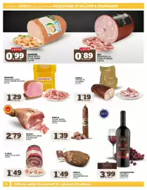 Volantino Sigma Pagina 6: Rovagnati Prosciutto Cotto Giallo Sapore Delicato €1,29, Kometa porchetta al forno €1,19