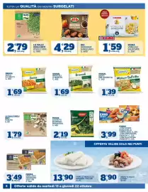 Volantino Sigma Pagina 8: Aia durango alette di pollo €4,29, Orogel broccoli a rosette €1,69
