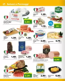 Volantino Tigre Amico Pagina 2: Mortadella La Centenaria Italiana €0,99, Scamorza appassita €1,19