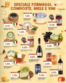 Volantino Tigre Amico Pagina 3: Pecorino stagionato testa nera €2,19, Caciotta Sapore Delicato di Amatrice €1,59