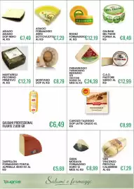 Volantino Sugros Pagina 13: Galbani Professional Filante €6,49, Carozzi Taleggio DOP €8,99