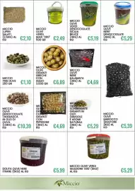 Volantino Sugros Pagina 18: Miccio olive denocciolate condite giganti con peperone €4,69