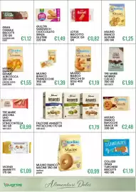 Volantino Sugros Pagina 21: Mulino Bianco Gemme Albicocca €1,55, Mulino Bianco Spicchi di Sole €1,19