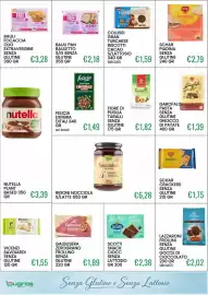 Volantino Sugros Pagina 28: Lazzaroni Frollini senza glutine €2,02, Colussi Gran Turchease Biscotti Cacao €1,59