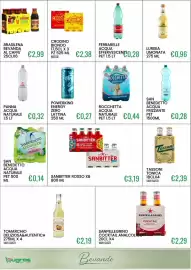 Volantino Sugros Pagina 29: Panna acqua naturale €0,32, Sanpellegrino cocktail analcolico €2,29