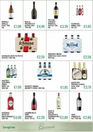 Volantino Sugros Pagina 31: Lambrusco 1950 Amabile €2,29, Messina note di melograno €0,99
