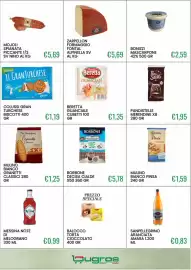 Volantino Sugros Pagina 36: Zarpellon formaggio fontal alpinella sv €5,69, Borbone decisa cialde €5,78