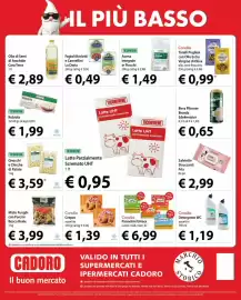 Volantino Cadoro Pagina 10: Fagioli Borlotti e Cannellini La Doria €0,49