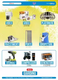 Volantino Centro Brico Pagina 2: 2 Offerte Voced bano bbcina FALLO DA TE Centr Brico VIDEO CAMERE VIDEO CITOFONI PLAFONIERE