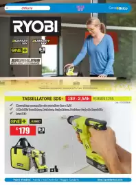 Volantino Centro Brico Pagina 20: Tassellatore Ryobi €179,00