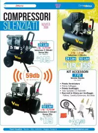 Volantino Centro Brico Pagina 24: Vigor compressore aria €149,00