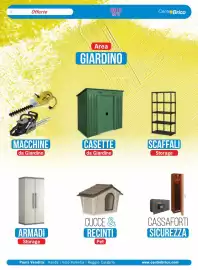 Volantino Centro Brico Pagina 3: 3| Offerte MACCHINE FALLO DA TE Centr Brico Area GIARDINO CASETTE da Giardino da Giardino