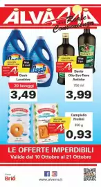 Volantino Alvama Pagina 1: Dante Olio Evo Terre Antiche €3,99, Dash Lavatrice €3,49