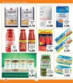Volantino Alvama Pagina 12: La Carmela Pelati €0,59, Mareblu Tonno Olio Oliva €2,39