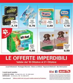 Volantino Alvama Pagina 16: Miglior cane I Preferiti bustine €0,99, Lucart Smile Fazzoletti €0,79