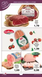 Volantino Alvama Pagina 6: Galbani Mortadella Gentile €1,39, Veroni Crudo Rubino €1,79