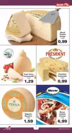 Volantino Alvama Pagina 7: Sant'Anna Caciocavallo €1,29, Monti Trentini Asiago €0,99