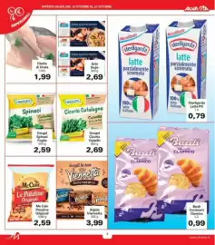 Volantino Alvama Pagina 9: Orogel Cicoria Cubello €2,69, Orogel Spinaci Foglia €2,59