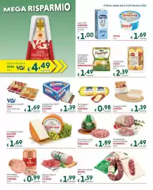Volantino DiMeglio Pagina 2: Gorgonzola DOP Dolcelatte Galbani €1,39, Prosciutto crudo Dolce Riserva Ferrarini €1,89