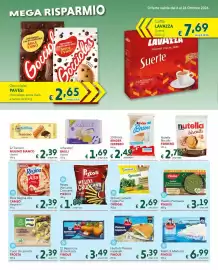 Volantino DiMeglio Pagina 4: Filetti di Platessa impanati Findus €5,39, Cuori di carciofo Frosta €2,39