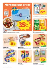 Coop Nära reklamblad vecka 42 Sida 5: Skogaholm skivat mjukt bröd €22,90, Kavli mjukost i tub €65,00