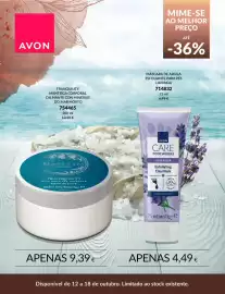 Catálogo Avon semana 42 Página 7: Avon care footworks máscara de argila esfoliante para pés lavanda €6,99, Avon