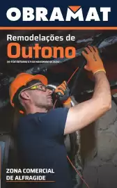 Folheto Obramat Página 1: OBRAMAT Remodelações de Outono DE 9 DE OUTUBRO A 9 DE NOVEMBRO DE 2026 JUBA ZONA COMERCIAL DE