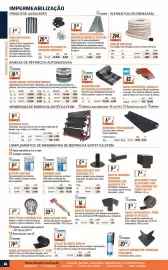 Folheto Obramat Página 12: Rolo silicone epdm €33,29, Boca de descarga epdm soprema €16,00