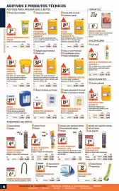 Folheto Obramat Página 14: Cordão espuma poliuretano soudal €0,31, Primário aderência sikatop-10 €39,16