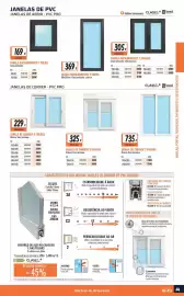 Folheto Obramat Página 19: Janela de correr 2 folhas €735,00, Janela oscilobatente 1 folha cinza antracite €169,00