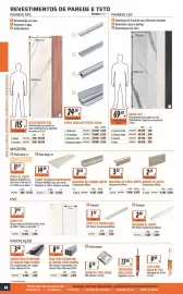 Folheto Obramat Página 34: Grampos para friso €6,90, Moldura de canto abeto €3,92