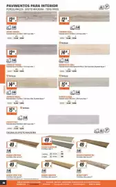 Folheto Obramat Página 38: Degrau hardwood ice grey €49,00, Degrau carvalho €49,00
