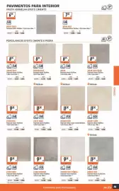 Folheto Obramat Página 39: Calpe sand €11,95, Milano bege €11,95