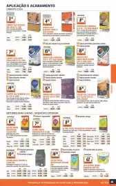 Folheto Obramat Página 43: Cimento cola fassacol one anexo za 25kg €3,45, Betume juntas webercolor flex €7,85