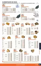 Folheto Obramat Página 65: Tê Fêmea €2,90, União macho-fêmea €1,15