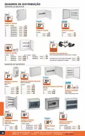 Folheto Obramat Página 74: Solera quadro de superfície impermeável ip65 €14,67, Quadro de encastre quitérios €46,47