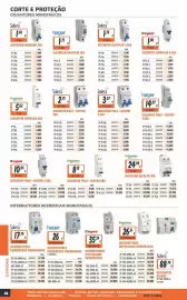 Folheto Obramat Página 76: Hager interruptores diferenciais monofásicos 2 módulos €26,00